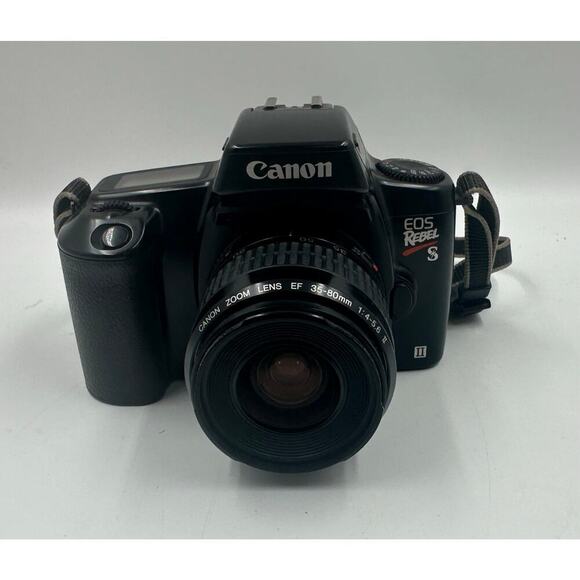 Canon EOS Rebel S 35mm SLR Film Camera w/ EF 35-80mm Lens UNTESTED - Picture 1 of 9
